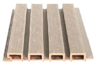 Polished Silver Oak Wood Louvers, Color : Brown, All