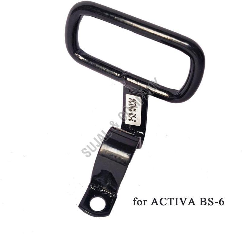 Black Polished Metal Activa 6g Side handle