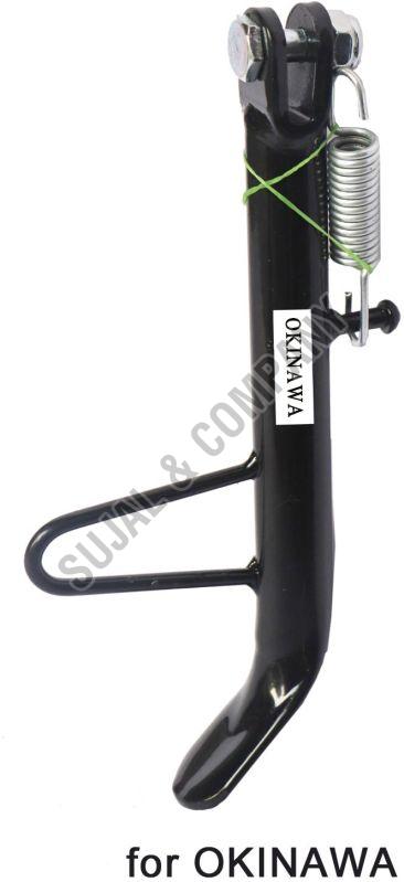 Okinawa Electric Scooter Side Stand, Color : Black