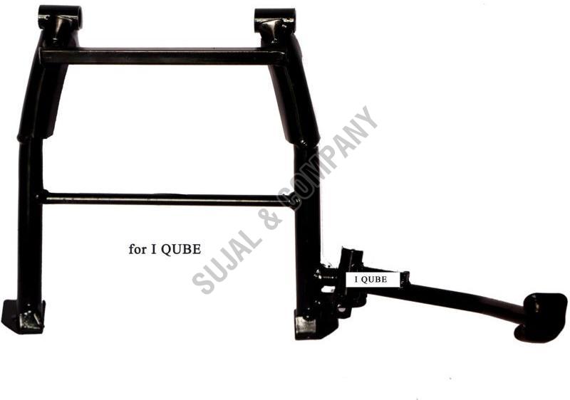 Black Polished Iron TVS iQube Center Stand