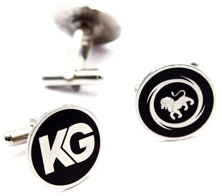 Polished Brass Customized Cufflinks, Color : Customised