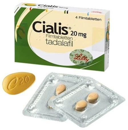 Cialis 20mg Tablets for Erectile Dysfunction