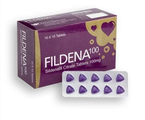 Fildena 100mg Tablets for Erectile Dysfunction