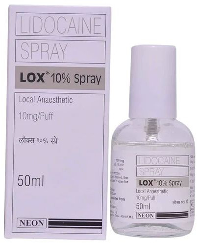 Lox 10% Spray, Packaging Type : Plastic Bottle