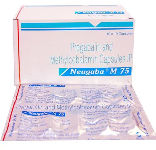 Neugaba M 75mg Capsules for Treatment of Neuropathic pain