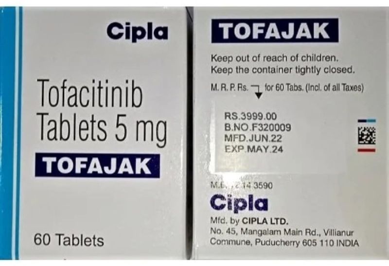 Tofajak 5mg Tablets, Medicine Type : Allopathic