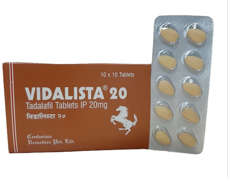 Vidalista 20mg Tablets for Erectile Dysfunction