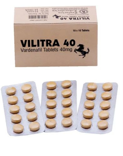 Vilitra 40mg Tablets for Erectile Dysfunction