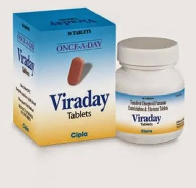 Viraday Tablets for Used to Treat HIV Infection