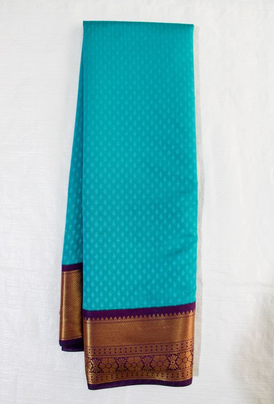 Designer Unstitched Korvai Fancy Silk Saree, Speciality : Dry Cleaning, Shrink-Resistant