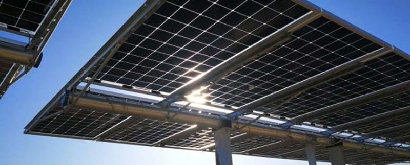 Automatic Bifacial Solar Panel for Industrial Use
