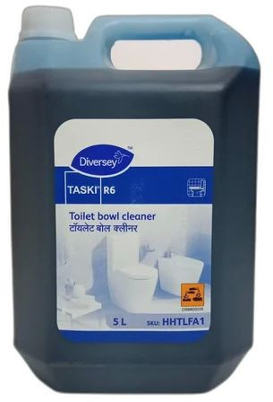 Diversey Taski R6 Toilet Bowl Cleaner, Packaging Type : Plastic Can