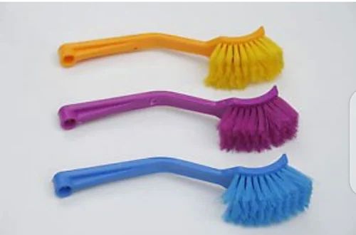 Plastic Toilet Cleaning Brush, Color : Multicolor