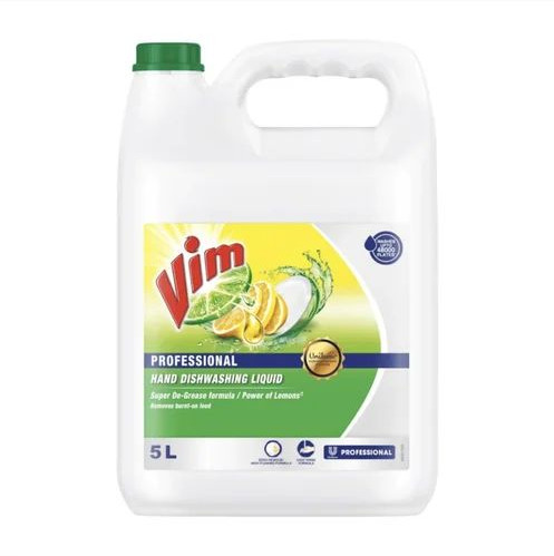Vim Dishwash Liquid, Packaging Type : Plastic Can