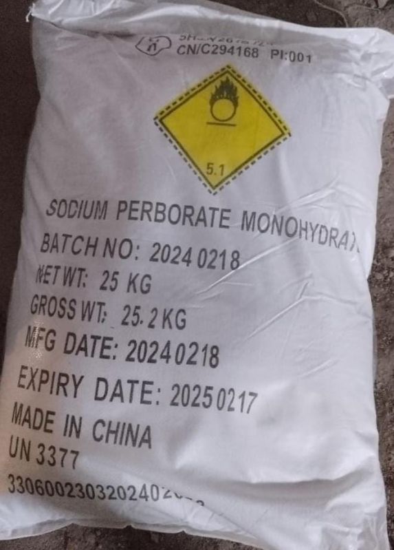 China Imported Sodium Perborate Monohydrate For Food Preservative, Industrial