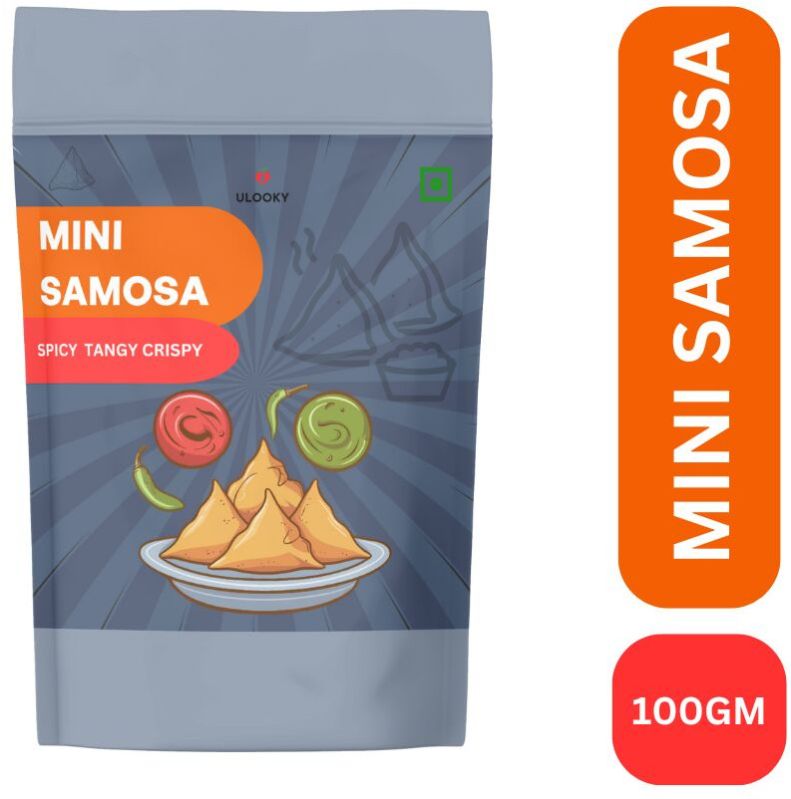 Mini Samosa | Packed Food, Packaging Size : 100g