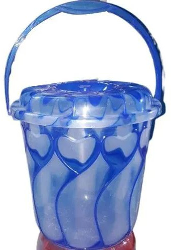 Polypropylene 14 Litre Plastic Bucket for Water Storage