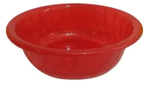 35 Litre Red Plastic Tub for Bathroom