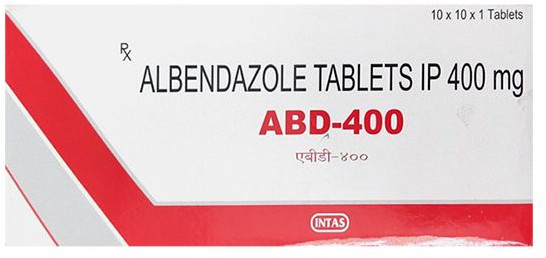 Albendazole Chewable 400mg Tablet