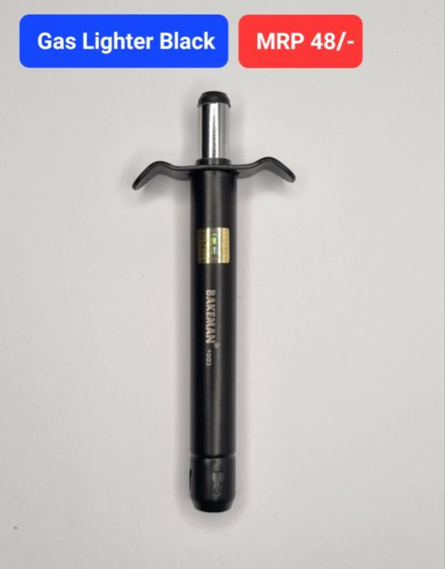 Gas Lighter Black