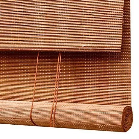Plain Horizontal Indoor Bamboo Chick Blinds for Window Use