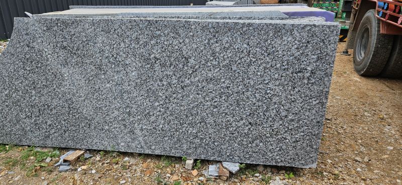 Polished Hard steel grey granite, Shape : Rectangular