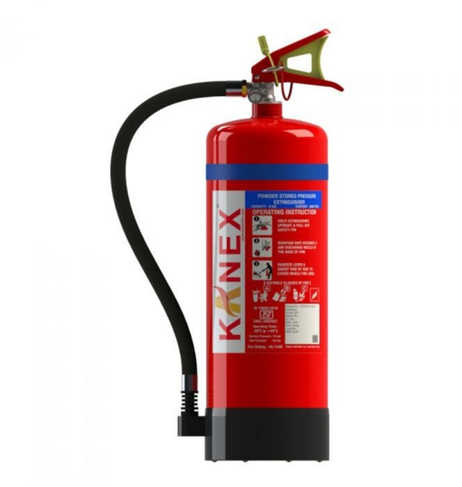 Mild Steel ABC Fire Extinguisher for Office, Industry, Mall, Factory