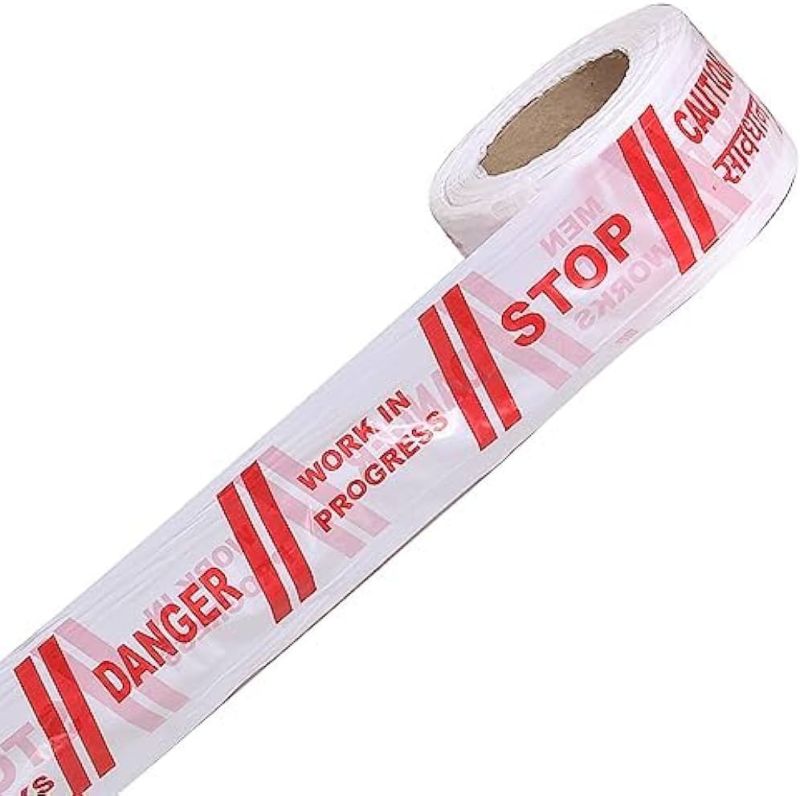 White Barrication Tape for Safety