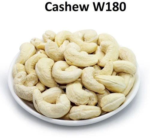 W180 Whole Cashew Nuts, Packaging Type : Plastic Pack