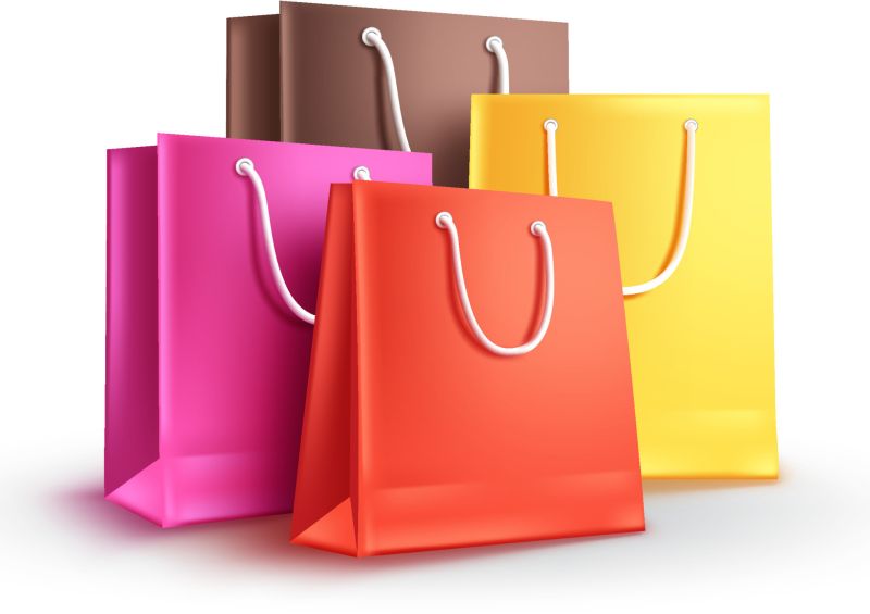 Printed Fancy Paper Bags for Shopping