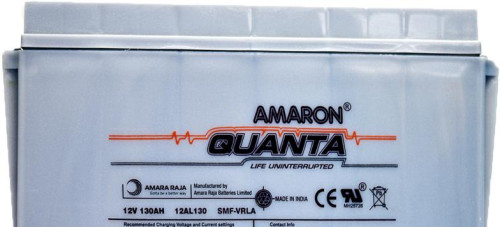 12Volt 130AH Amaron Make SMF VRLA Battery