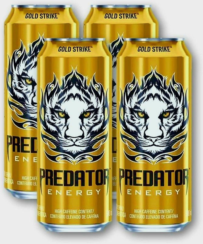Predator Energy Drink, Packaging Type : Can
