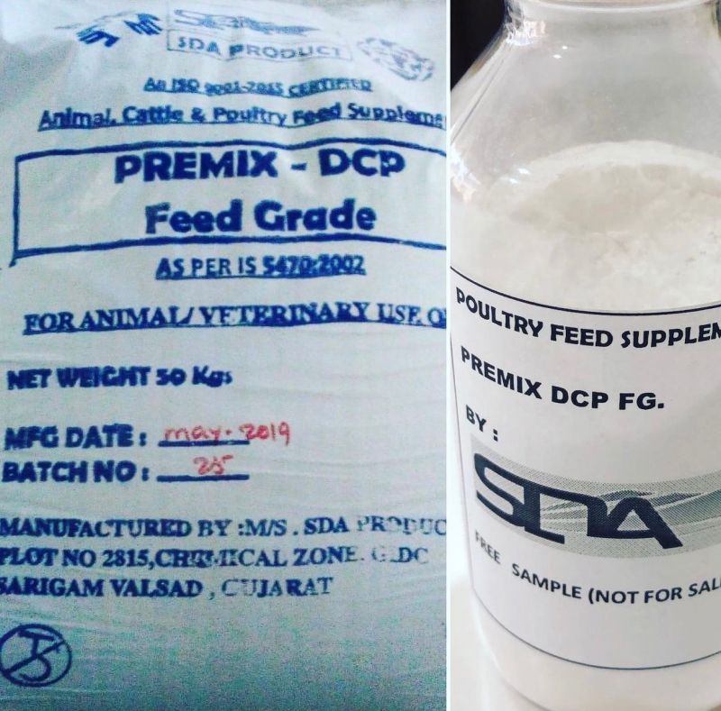 Premix Di Calcium Phosphate, Grade Standard : Feed Grade