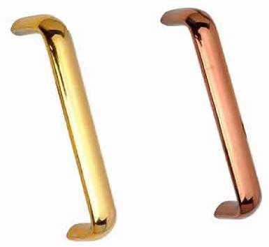 Metal Rod Cabinet Handles, Color : Brown, Golden