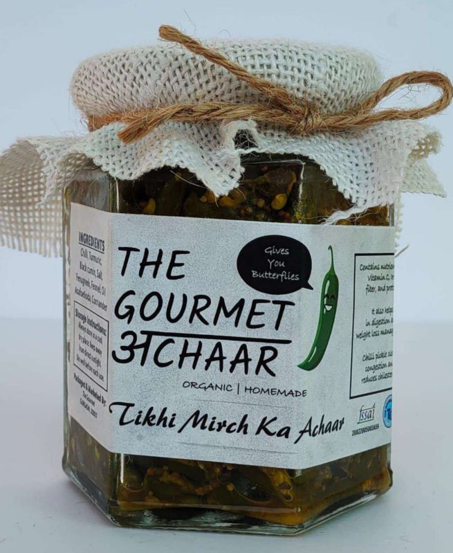 200 gm Homemade Tikhi Chilli Pickle, Certification : FSSAI