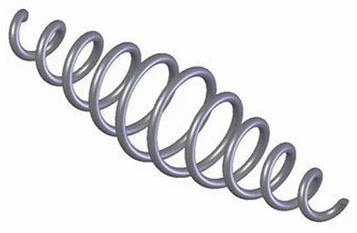 Polished Mild Steel Taper Springs for Industrial