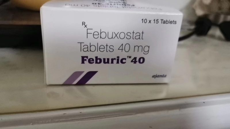 Feburic 40mg Tablets, Packaging Type : Strips