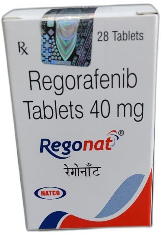 Regonat 40mg Regorafenib Tablets, Prescription/Non Prescription : Prescription