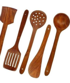 Ozone Color Coated Wooden Spoons for Home, Event, Party, Restaurant