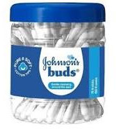 Johnson's Baby Cotton Buds, Overall Dimension : 21mmx30mmx55mm