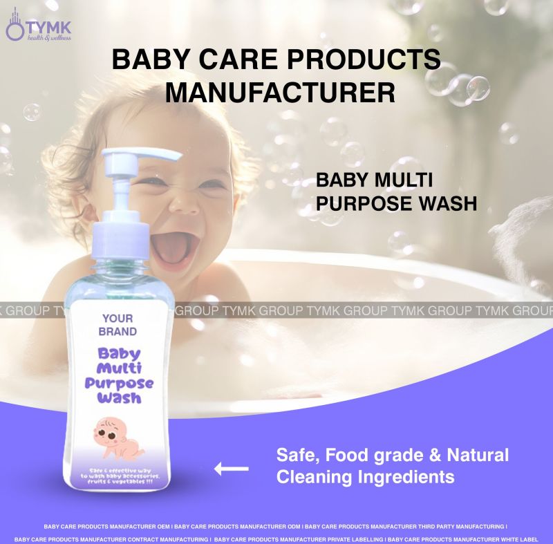 Baby Multipurpose Wash, Form : Liquid
