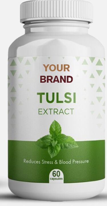 Tulsi Extract Capsules, Food Supplement