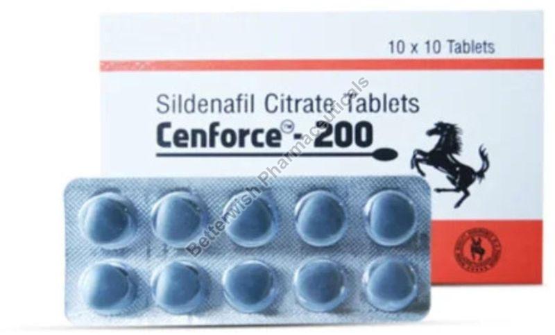 Cenforce 200mg Tablets, for Erectile Dysfunction, Medicine Type : Allopathic