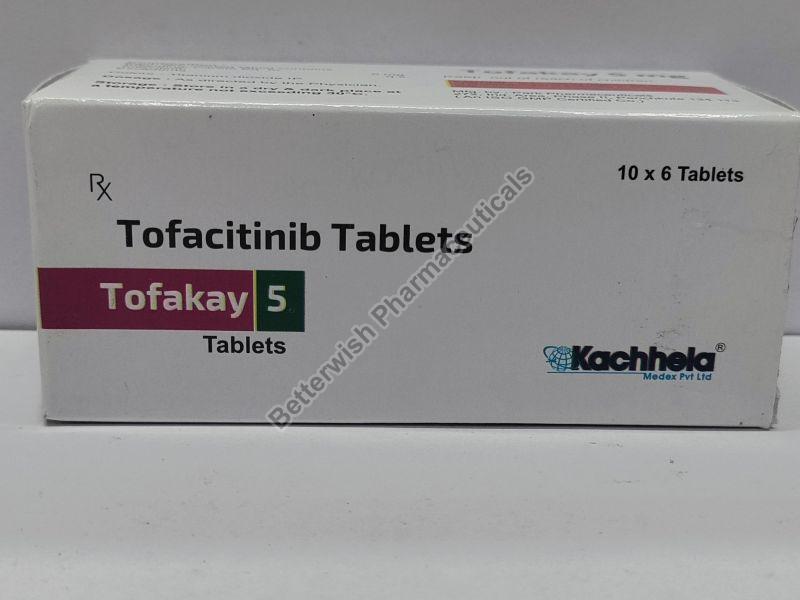 Tofacitinib 5mg Tablets, Medicine Type : Allopathic