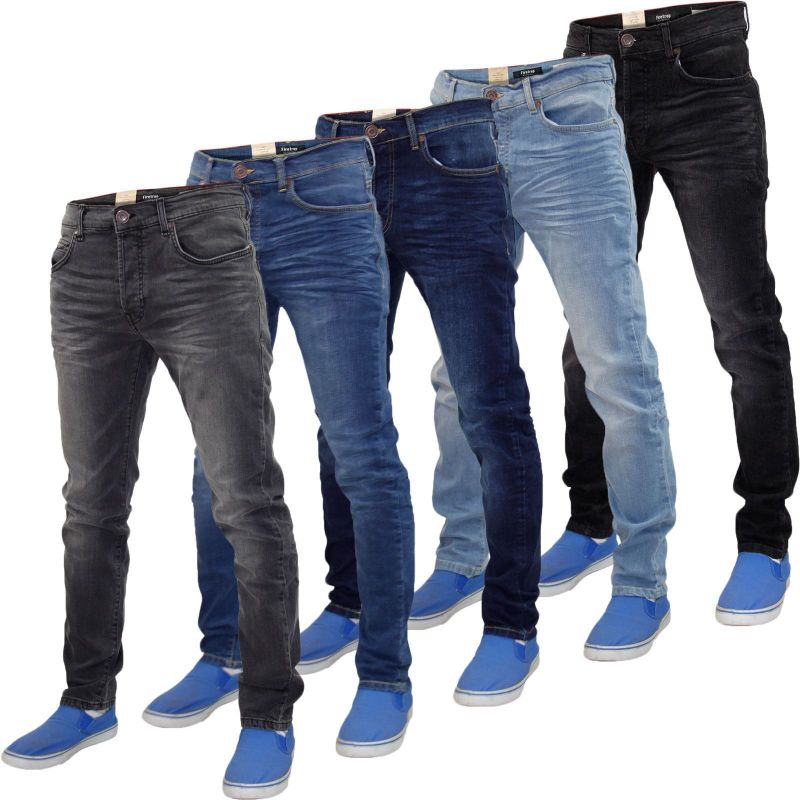 Denim Plain Mens Stretchable Jeans, Technics : Machine Made