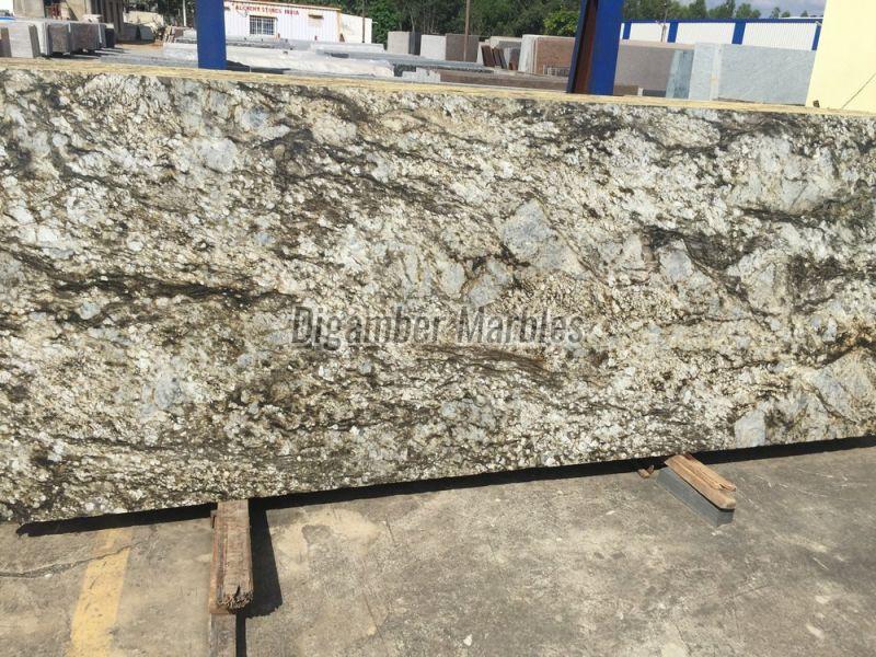 Alaska White Granite Slab for Hotel, Kitchen, Office, Restaurant