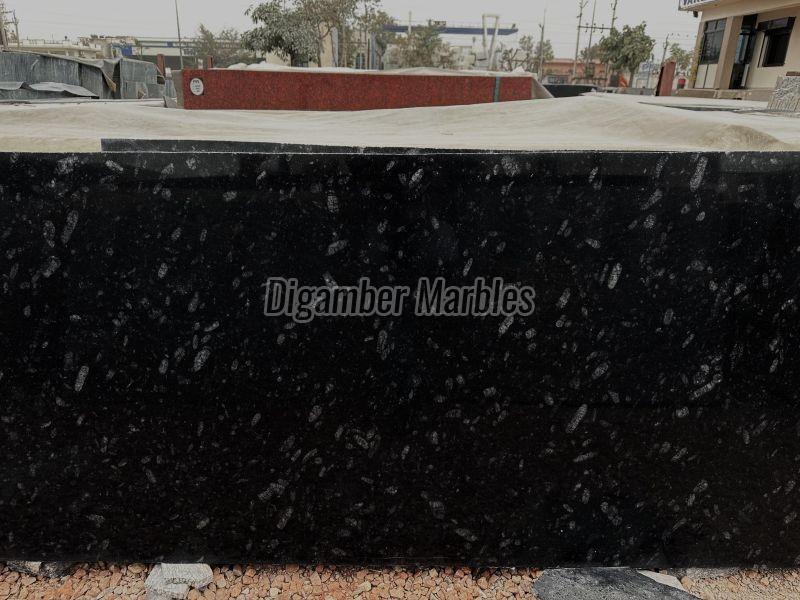 Pearl Black Granite Slab