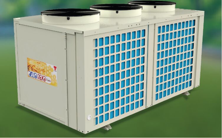 R410 Semi Automatic Aquanexa Heat Pumps for Industrial Use
