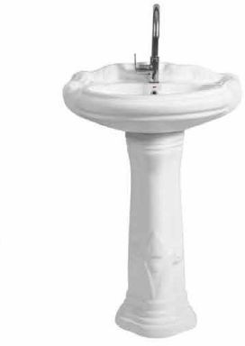 Mini Sterling-714 Pedestal Wash Basin