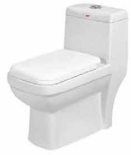 Ceramic Thunder-1203 One Piece Closet for Toilet Use